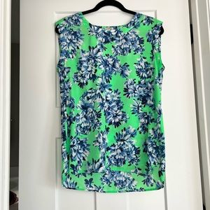 J. Crew Printed Floral Tee